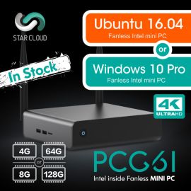 Mini PC Star Cloud PCG61 Windows 10 Pro or Ubuntu Braswell Celeron N3150 DDR3 SSD 1000M LAN 5G WiFi HDMI VGA | PCG61 | MeLE | VenSYS.pl