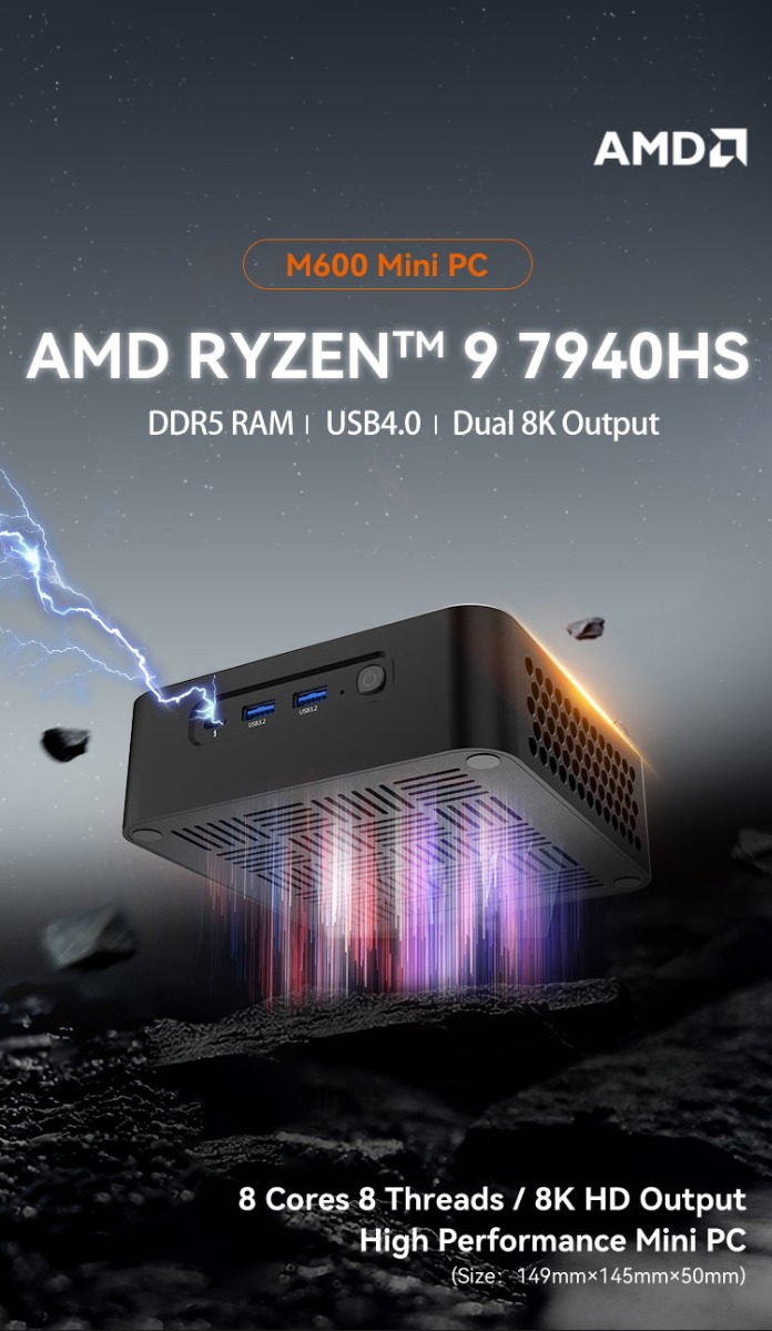 Gaming-mini-PC-VenBOX-M600-AMD-Ryzen-R9-7940HS